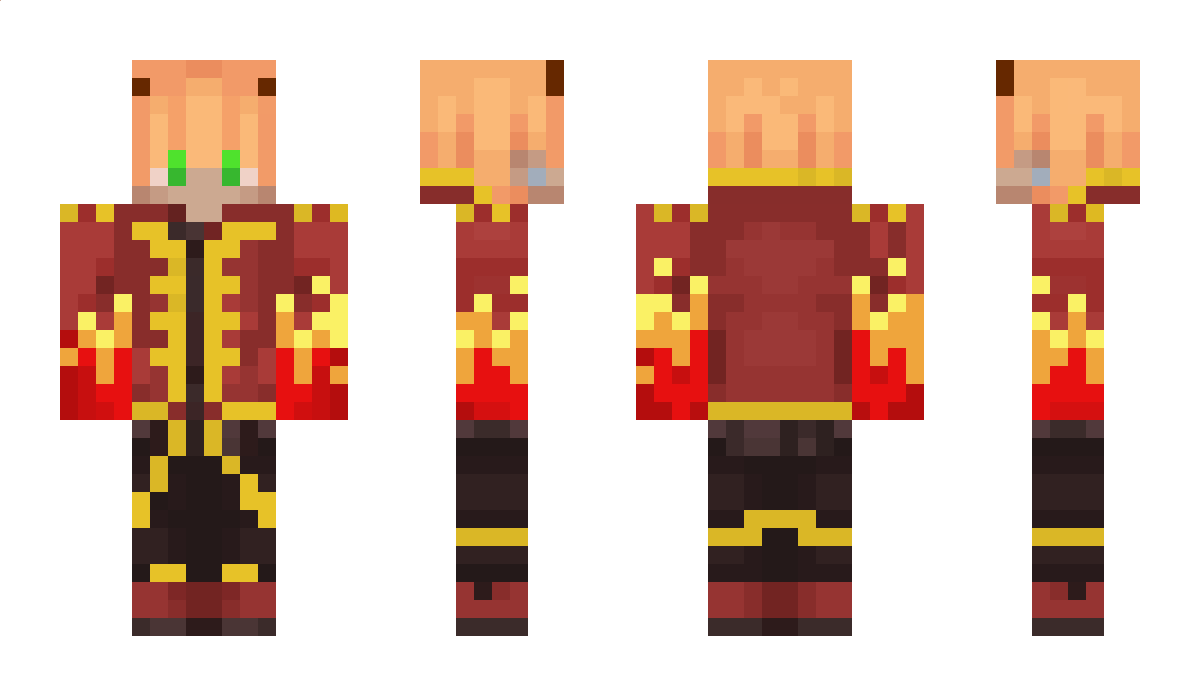 GLX_Fire Minecraft Skin