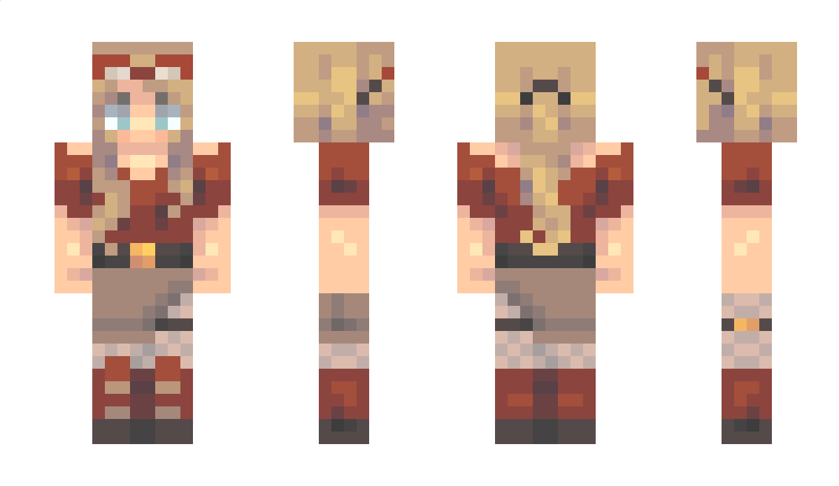 Shieldmaiden Minecraft Skin