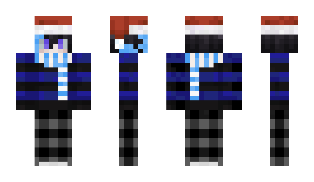 WinterBlueX Minecraft Skin