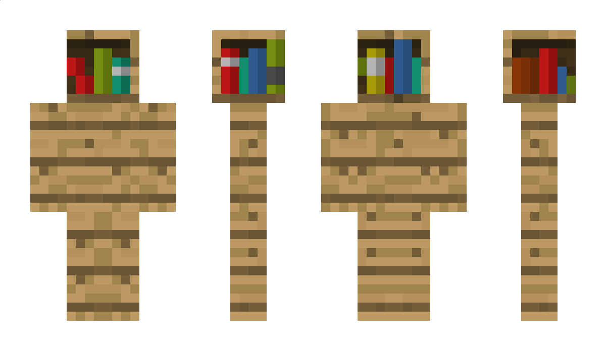 MHF_Bookshelf Minecraft Skin