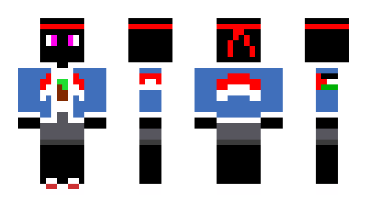 PlayerINDO Minecraft Skin