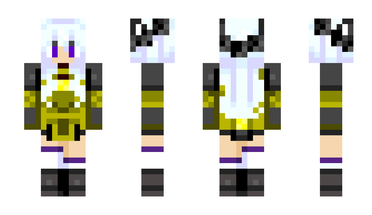 Amber_Yellow_8G Minecraft Skin