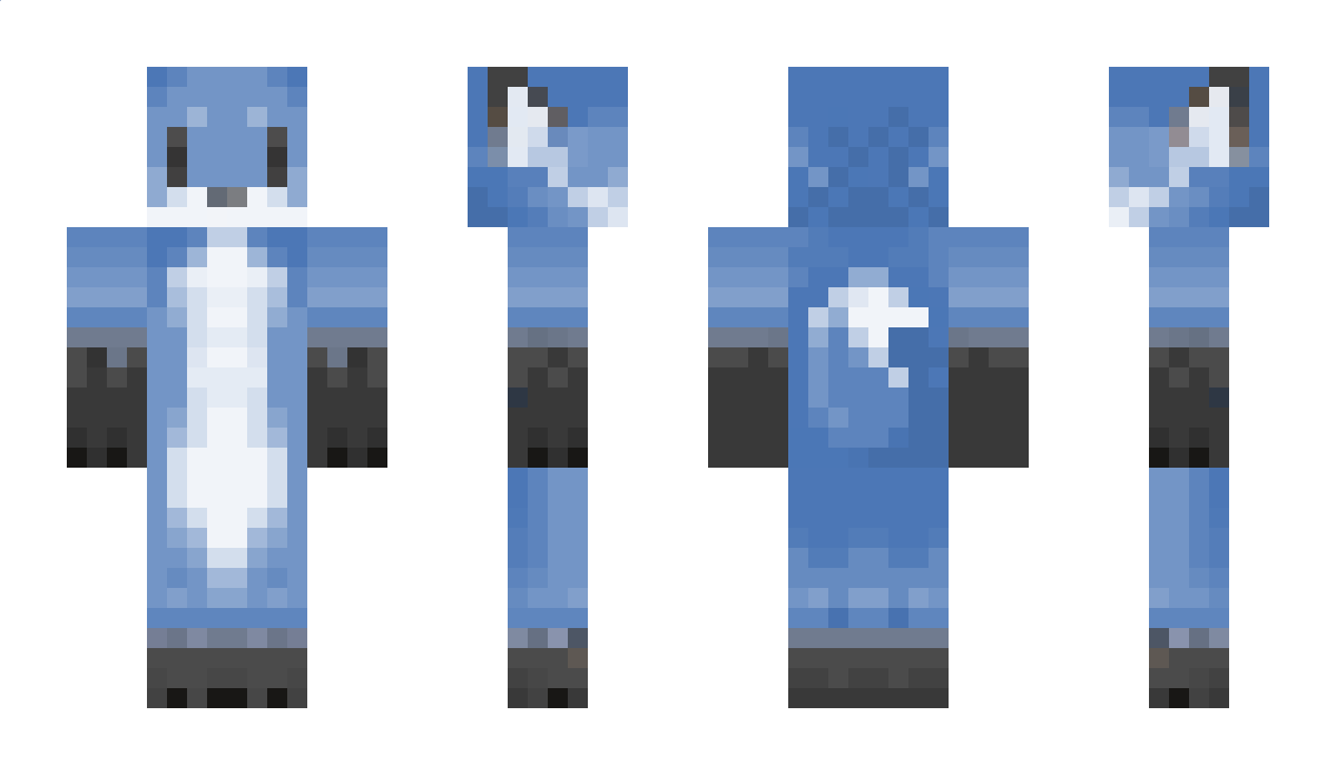 BlueFruit Minecraft Skin