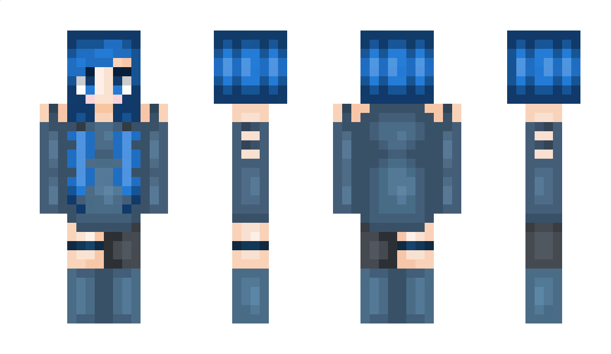 BlueBlaze Minecraft Skin