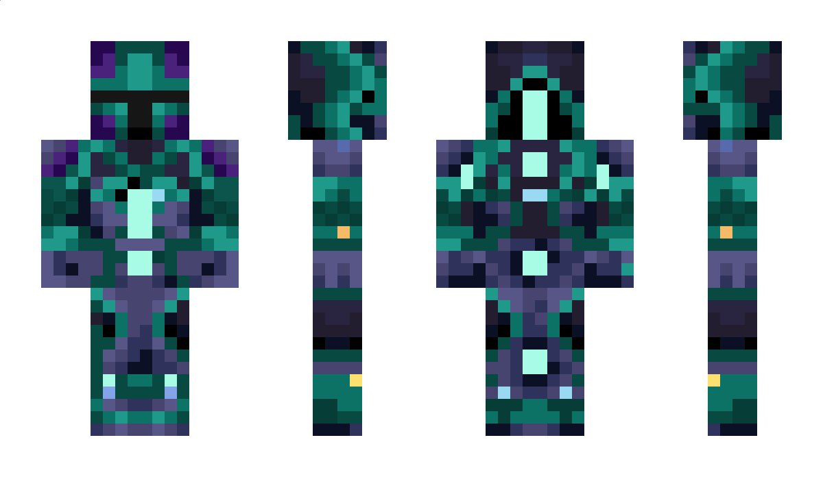 MegaBlueStar Minecraft Skin