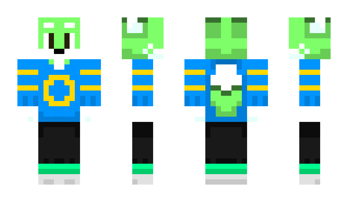 Unfurmed Minecraft Skin