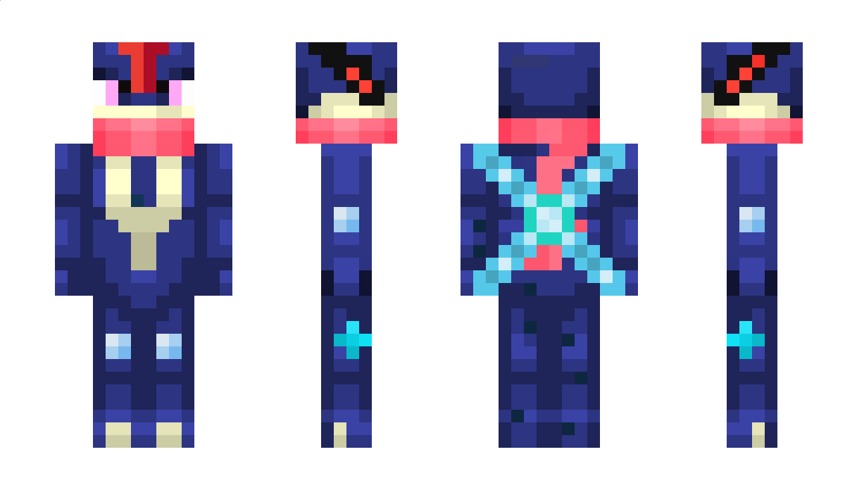 _AshGreninja Minecraft Skin