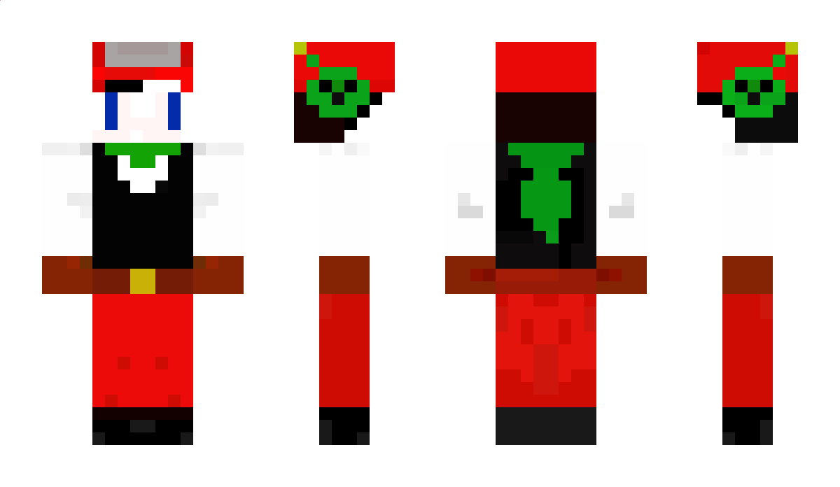 RedBlock Minecraft Skin