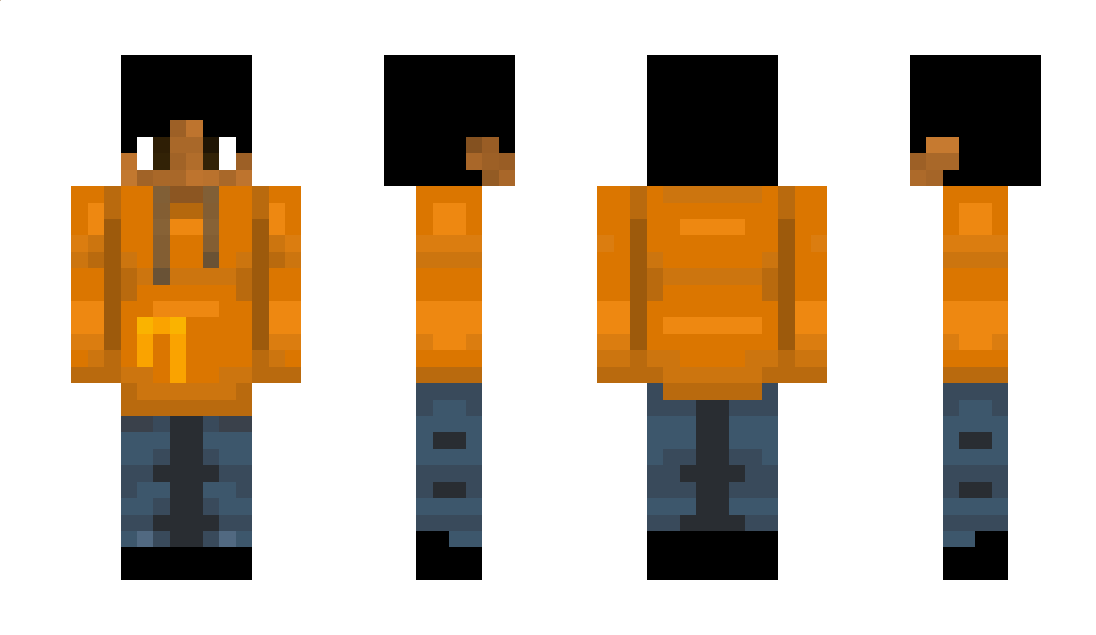 FactoredOrange Minecraft Skin