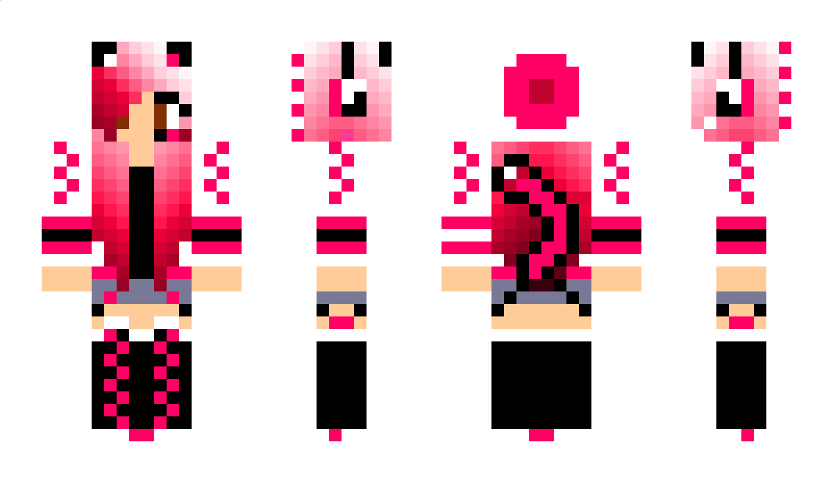 CandyPaws Minecraft Skin