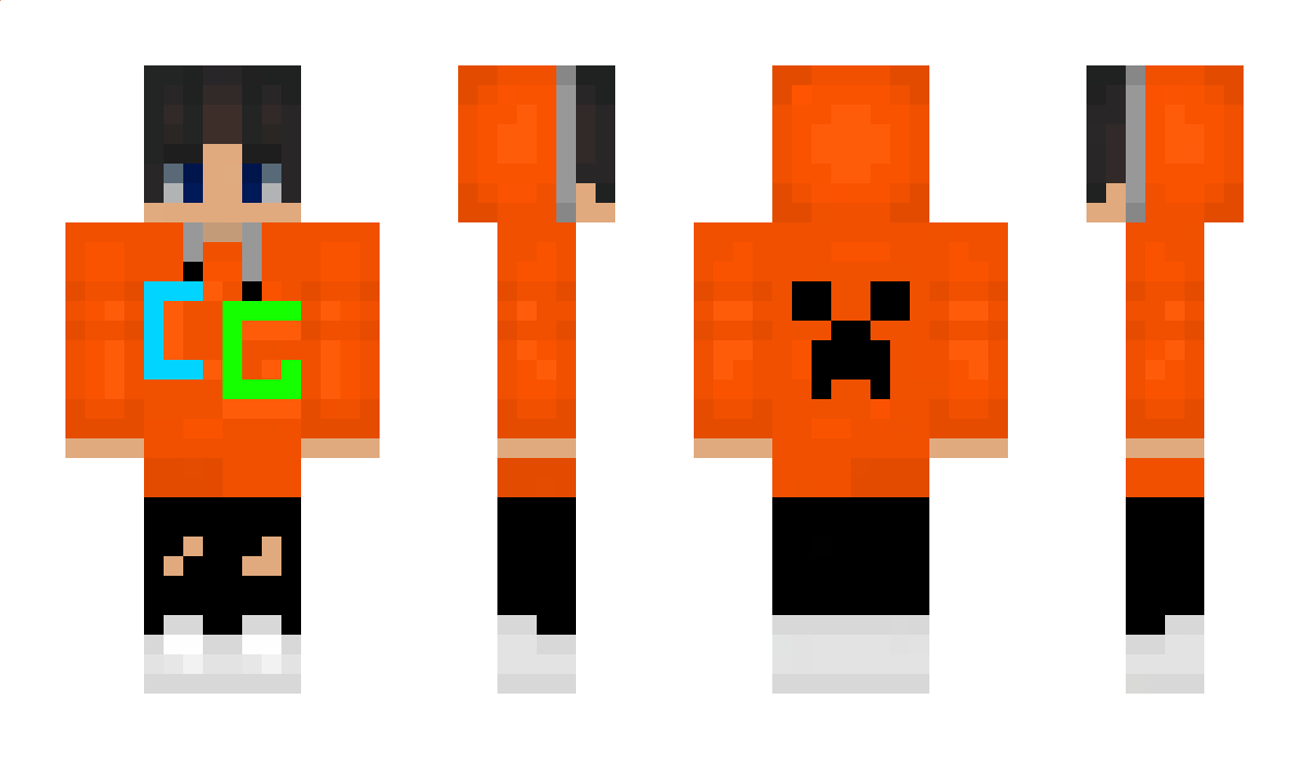 CrazyGamerzR Minecraft Skin