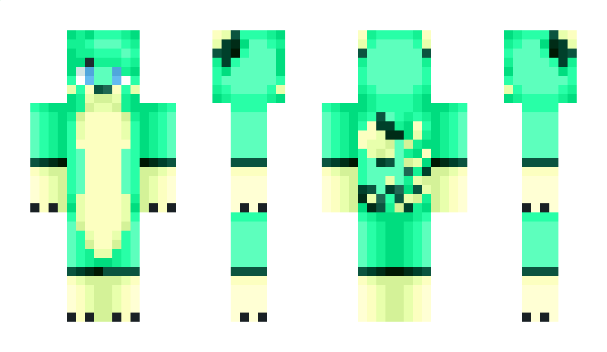 Greenkitty Minecraft Skin