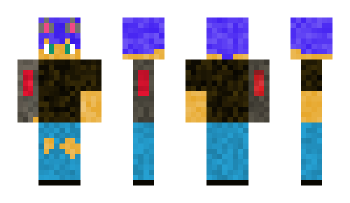 Zybercraft444 Minecraft Skin