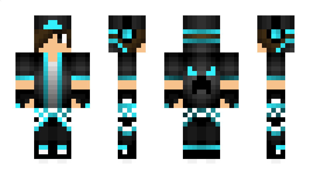 Thegamerhooded Minecraft Skin