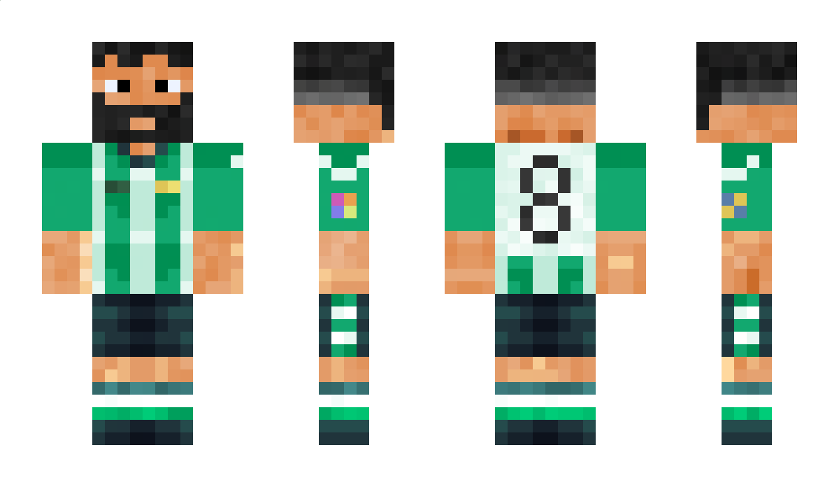 RealBetis Minecraft Skin