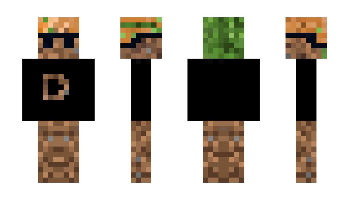DirtBlockDude Minecraft Skin