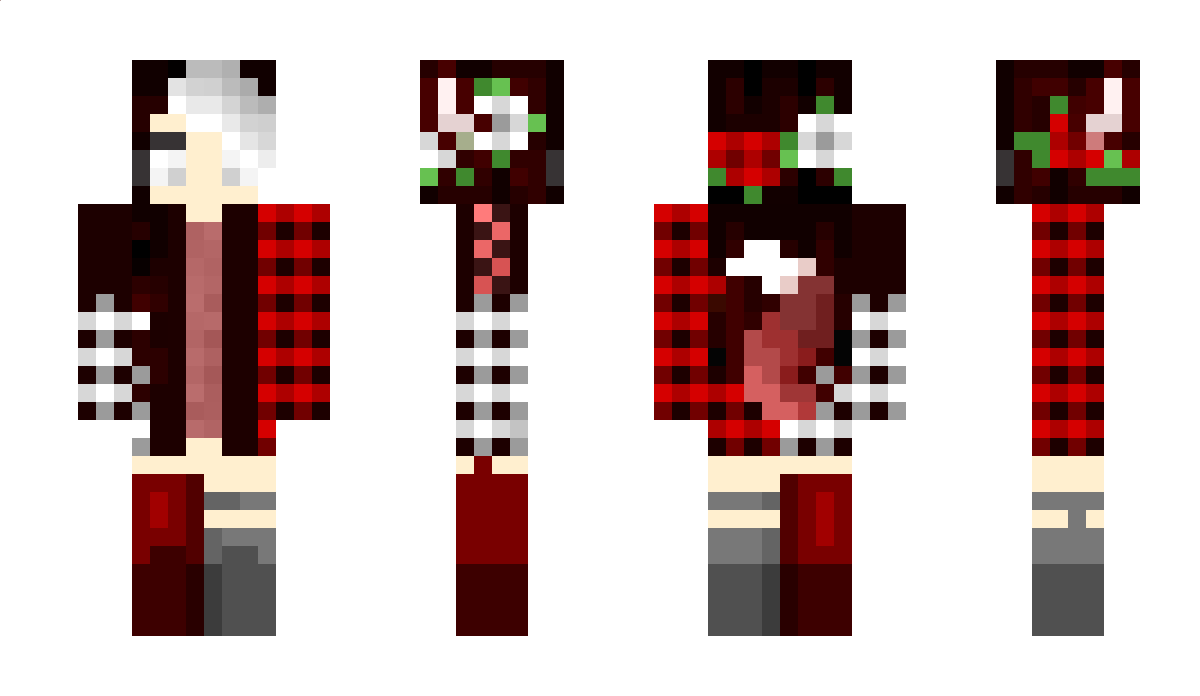 Amy7Blue Minecraft Skin