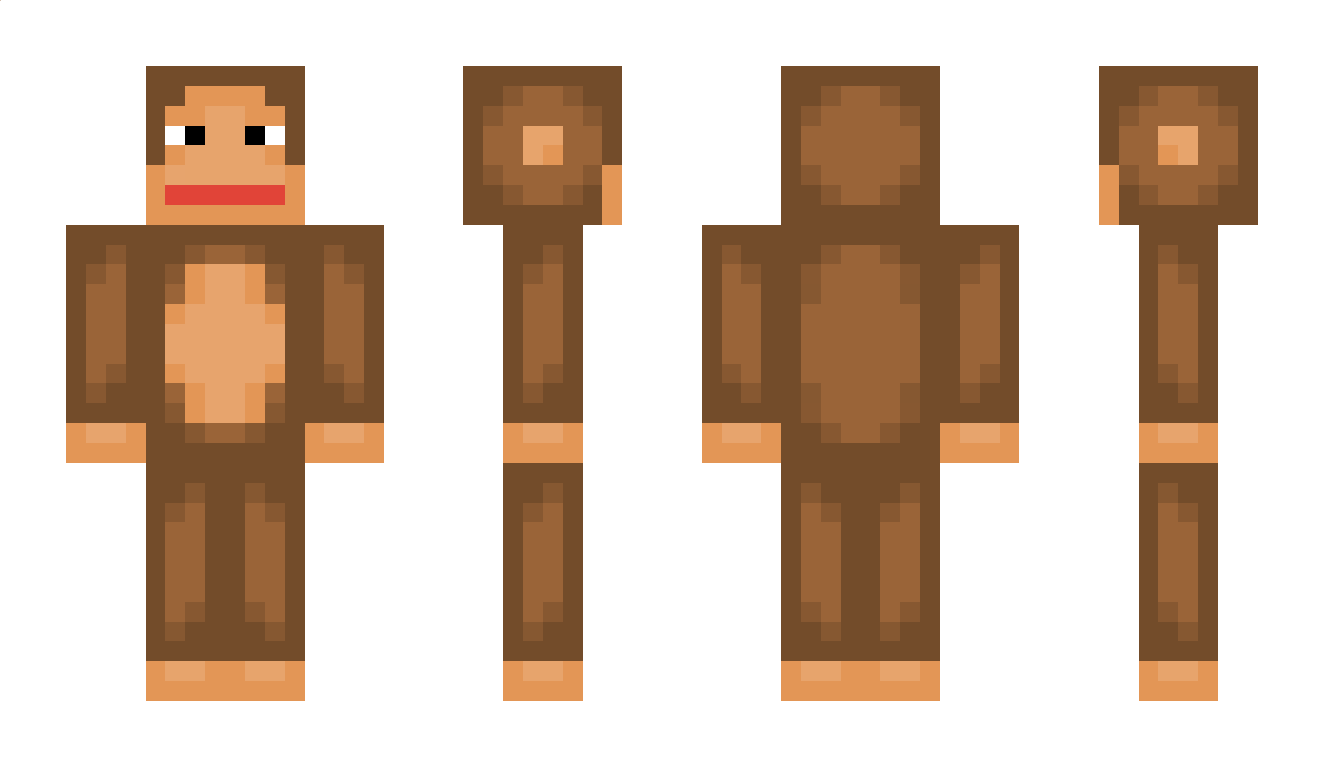 KakaoAffe Minecraft Skin