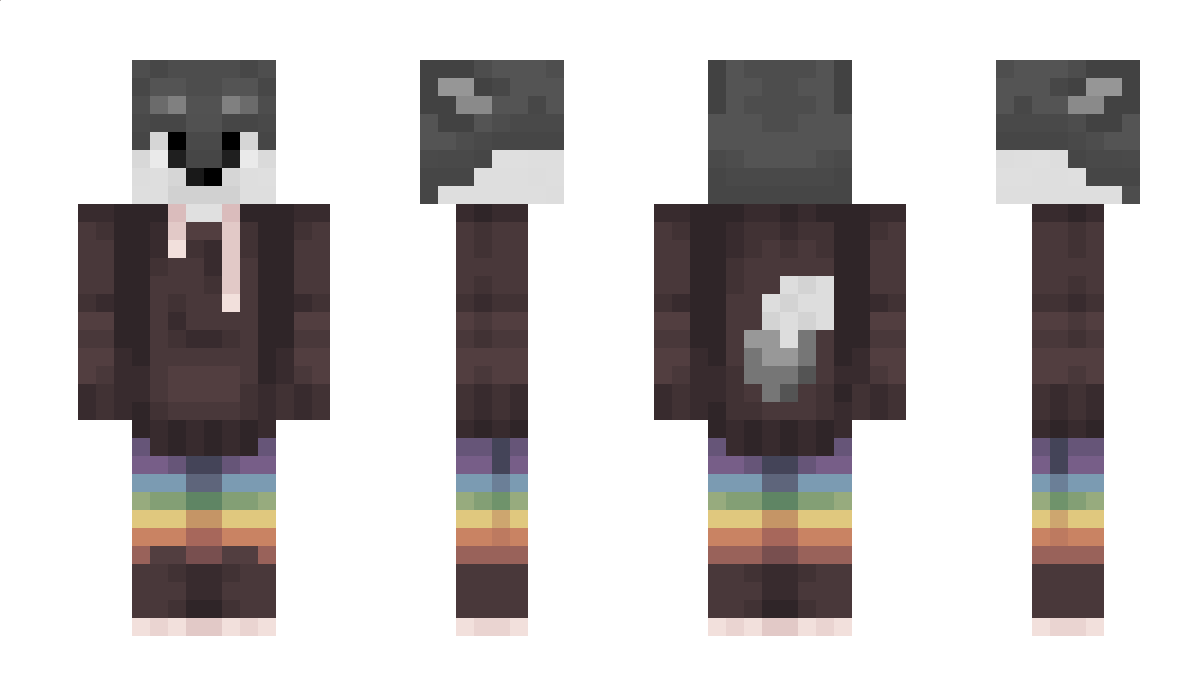 JustAlittleWolf Minecraft Skin