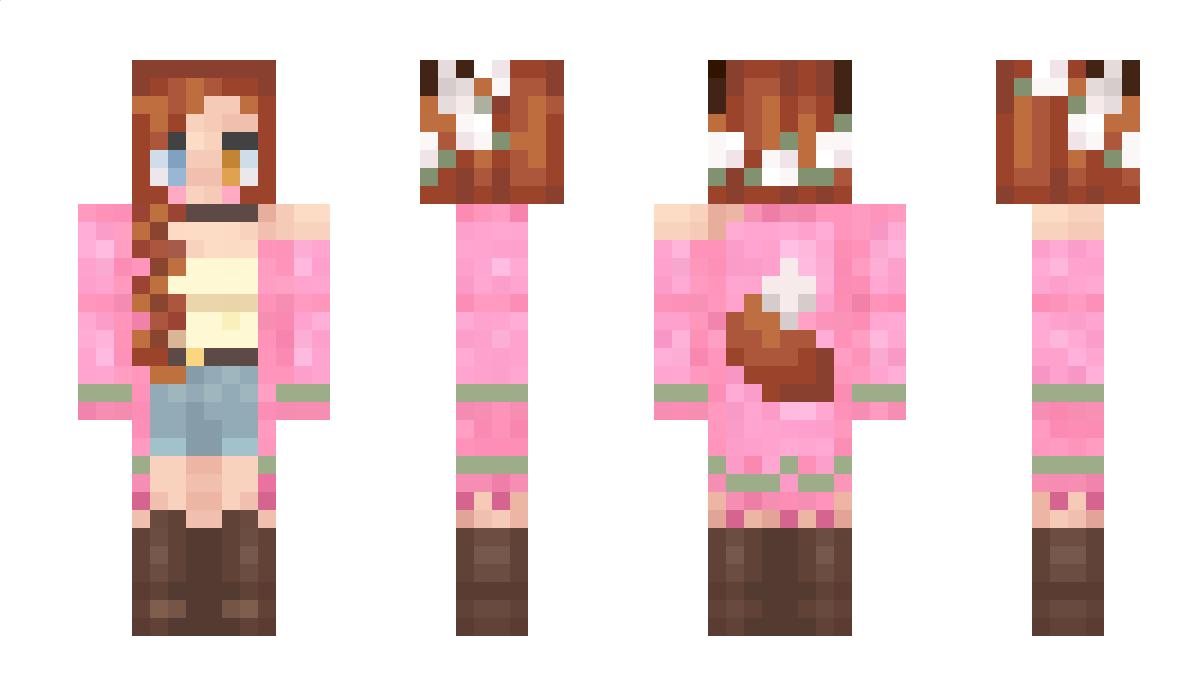 CherrieFox Minecraft Skin