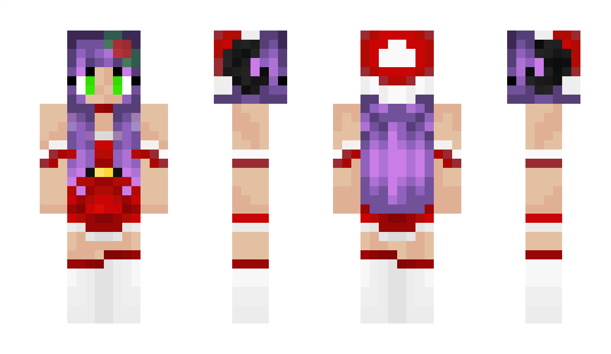 MsUnlikelyGamer Minecraft Skin