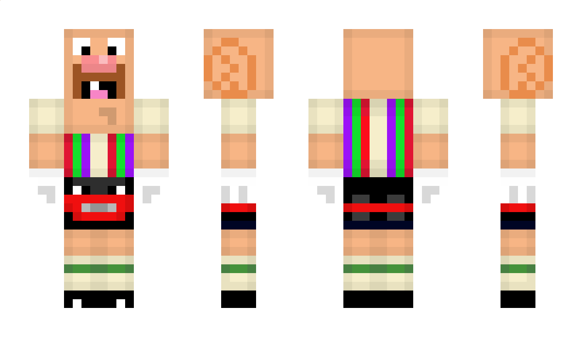 UncleGrandpa Minecraft Skin