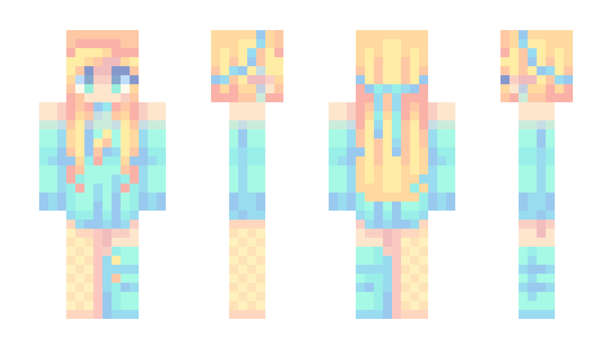 Peach_ Minecraft Skin