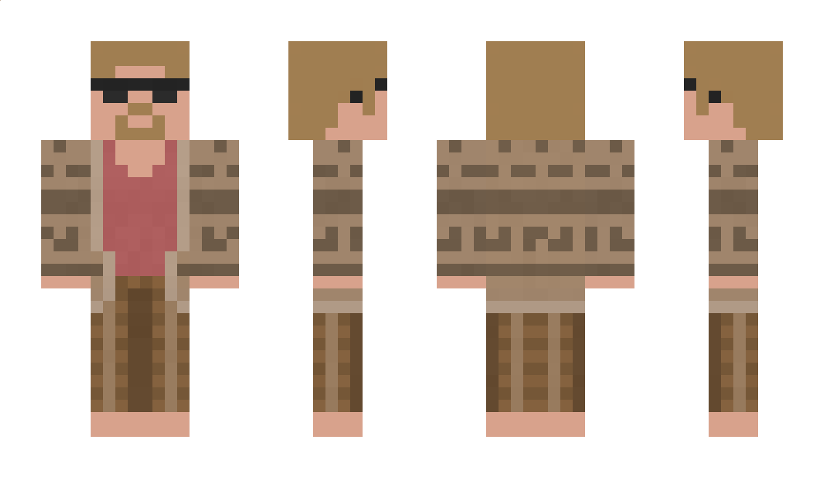 PixelPusher Minecraft Skin