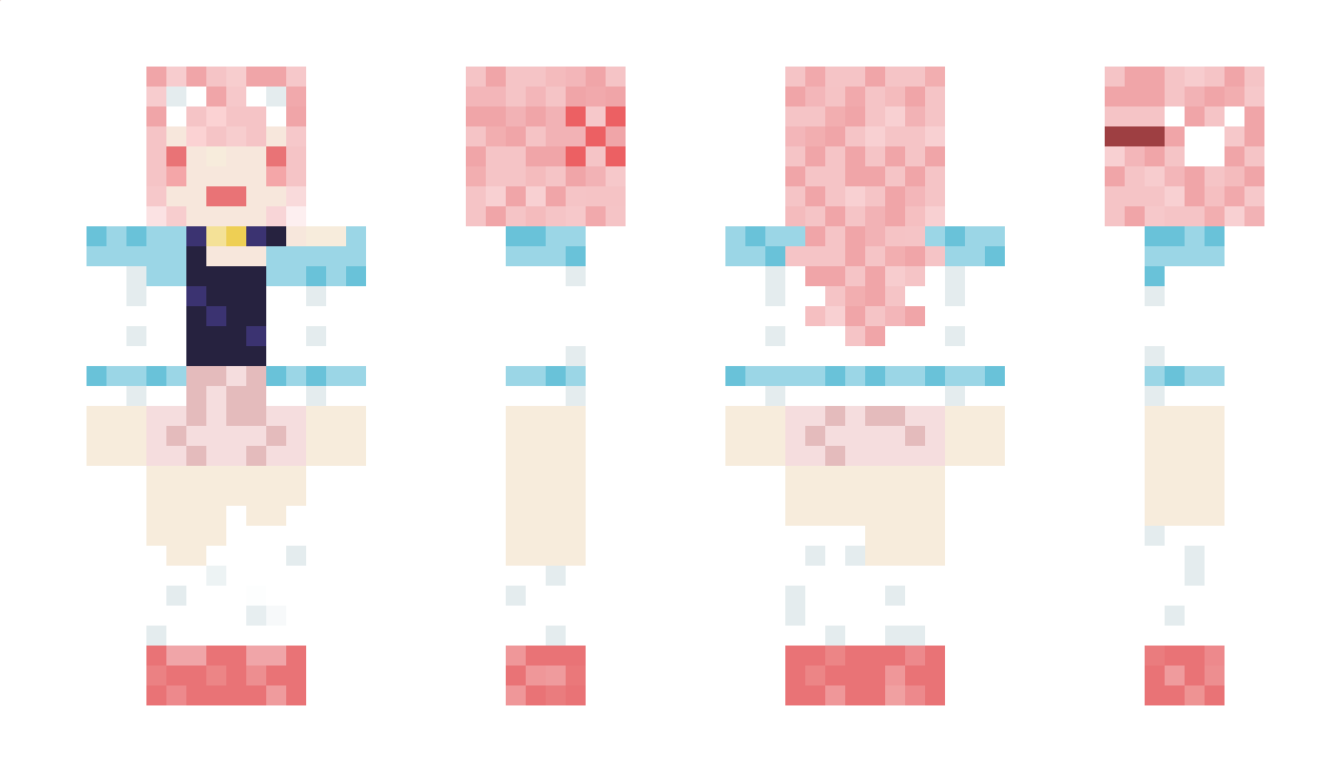 AikawaMomoka Minecraft Skin