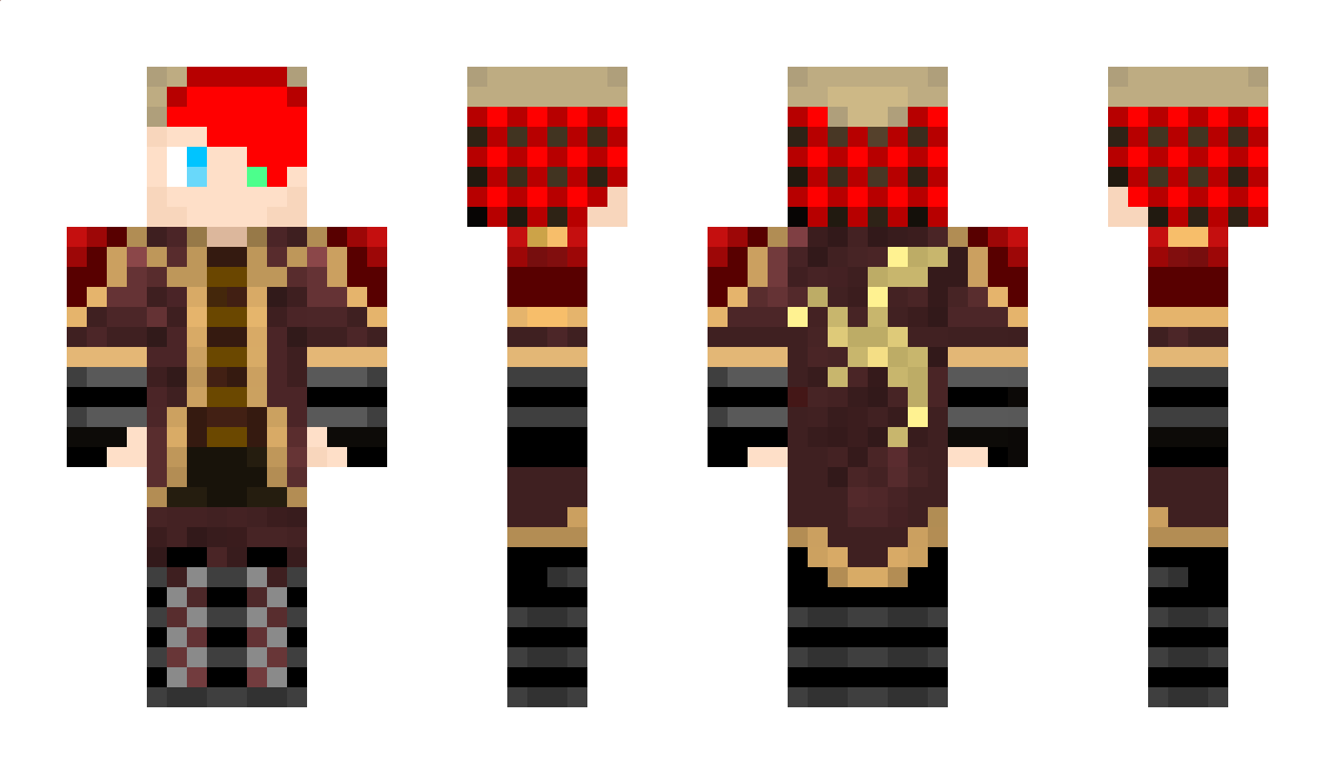 Redplaid Minecraft Skin