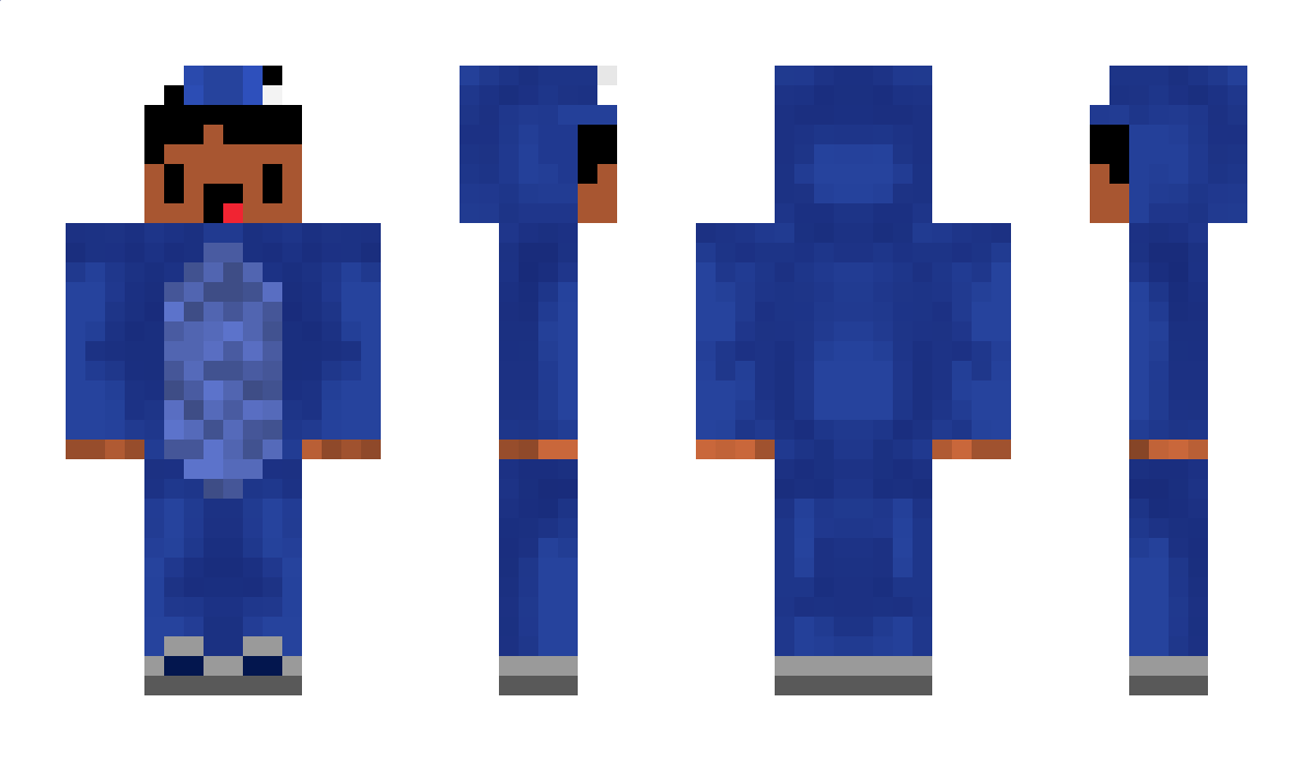 BlueMC Minecraft Skin