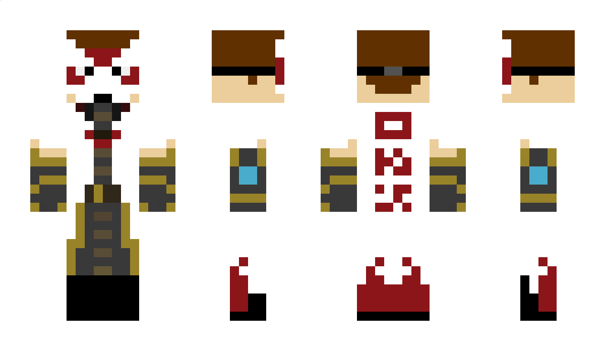 Theon Minecraft Skin