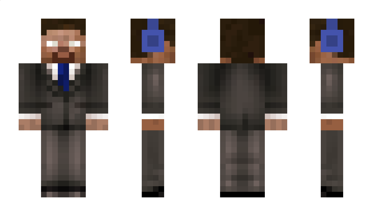 HitmaN4 Minecraft Skin