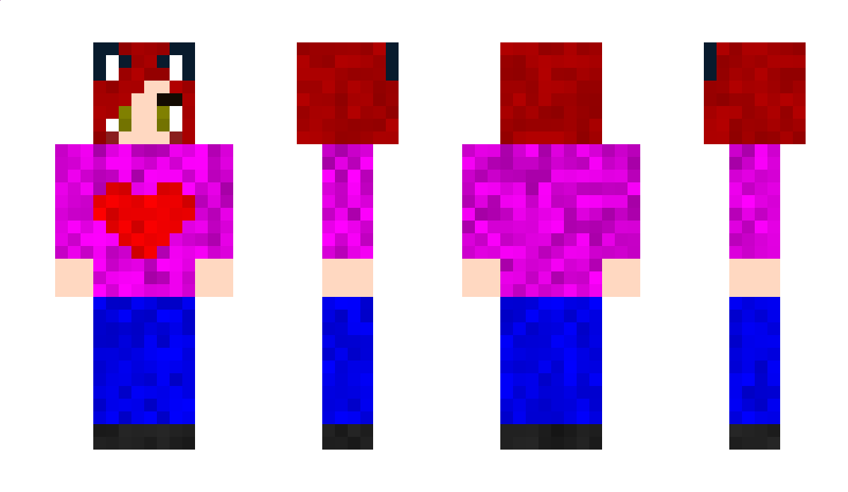 TeddykatDERPS Minecraft Skin