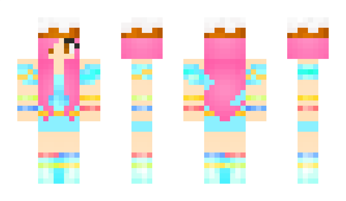 PaintingRainbows Minecraft Skin