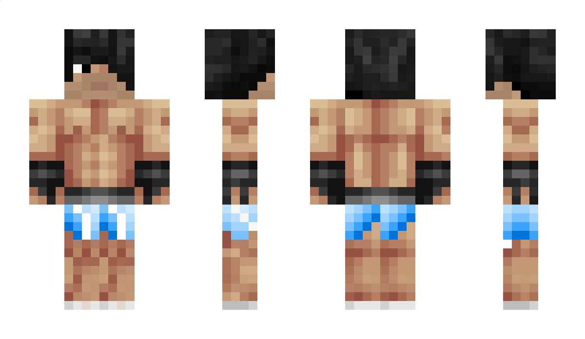 Zyzz Minecraft Skin