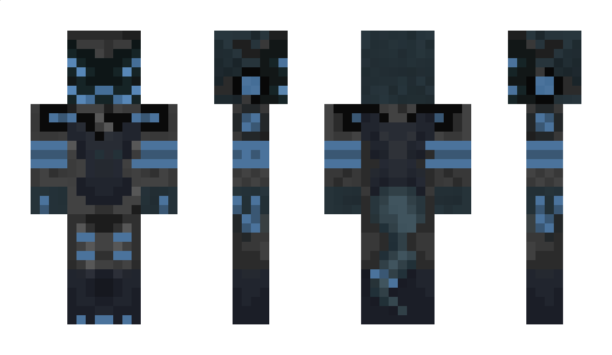 BlueVisionsBot Minecraft Skin