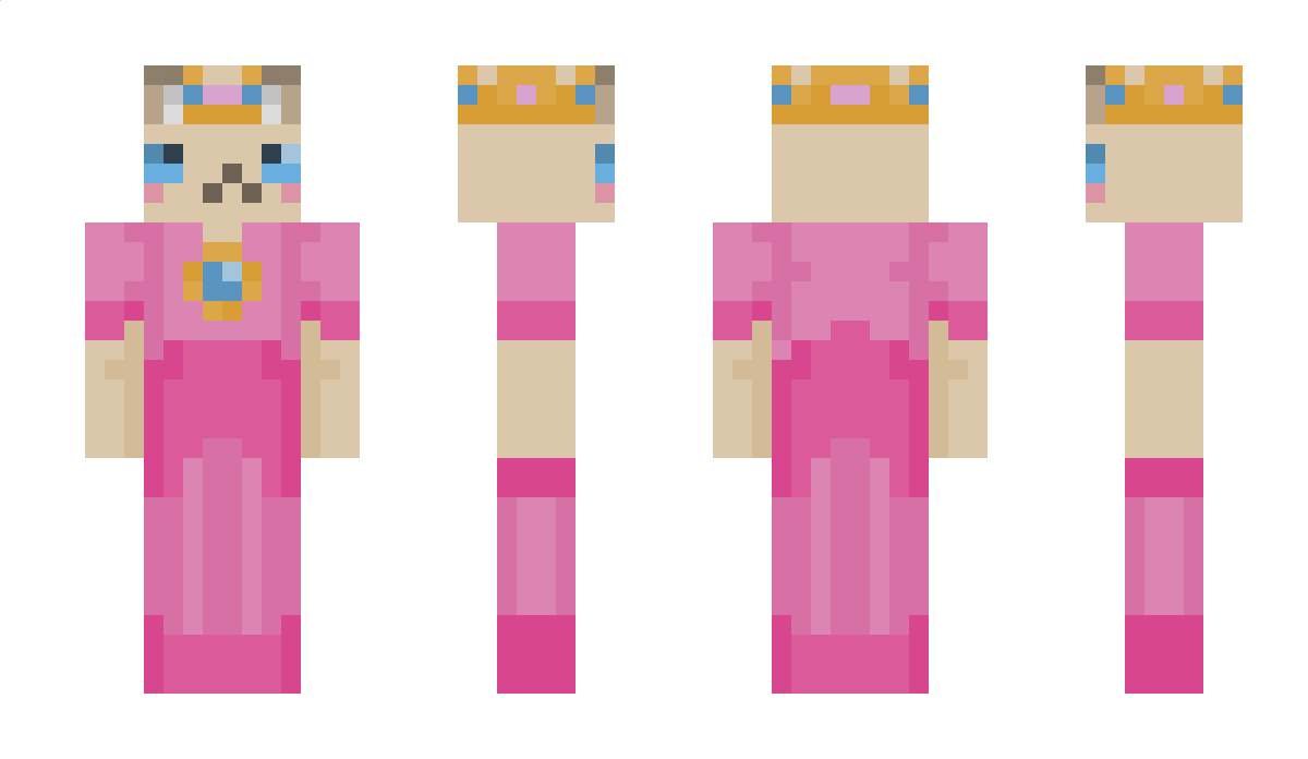 Peeach Minecraft Skin