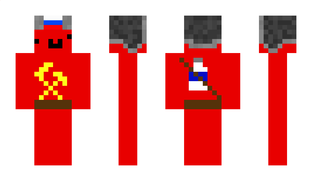 SovietBoiz Minecraft Skin