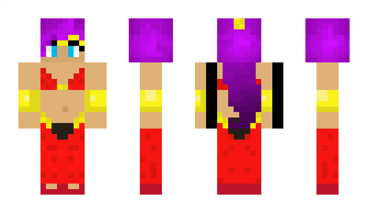 Shantae Minecraft Skin