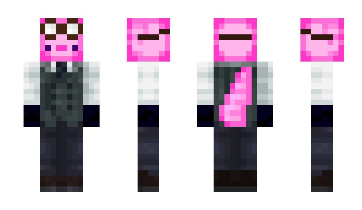 klaasblokje Minecraft Skin