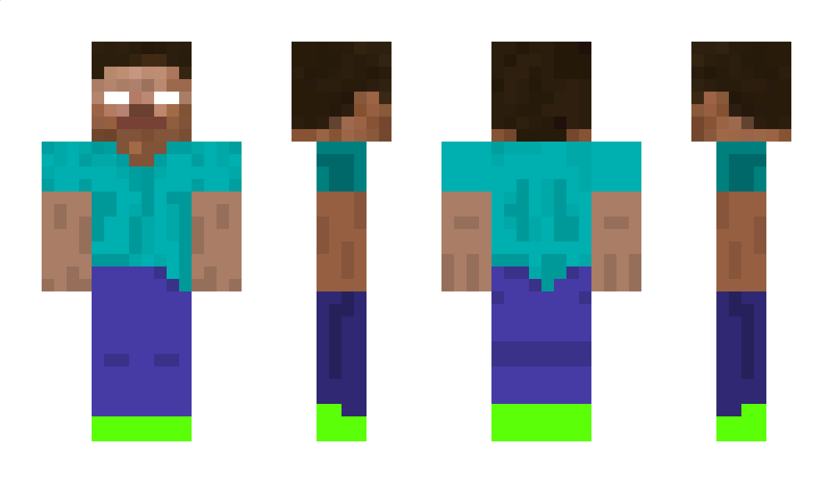 HerobrineB Minecraft Skin