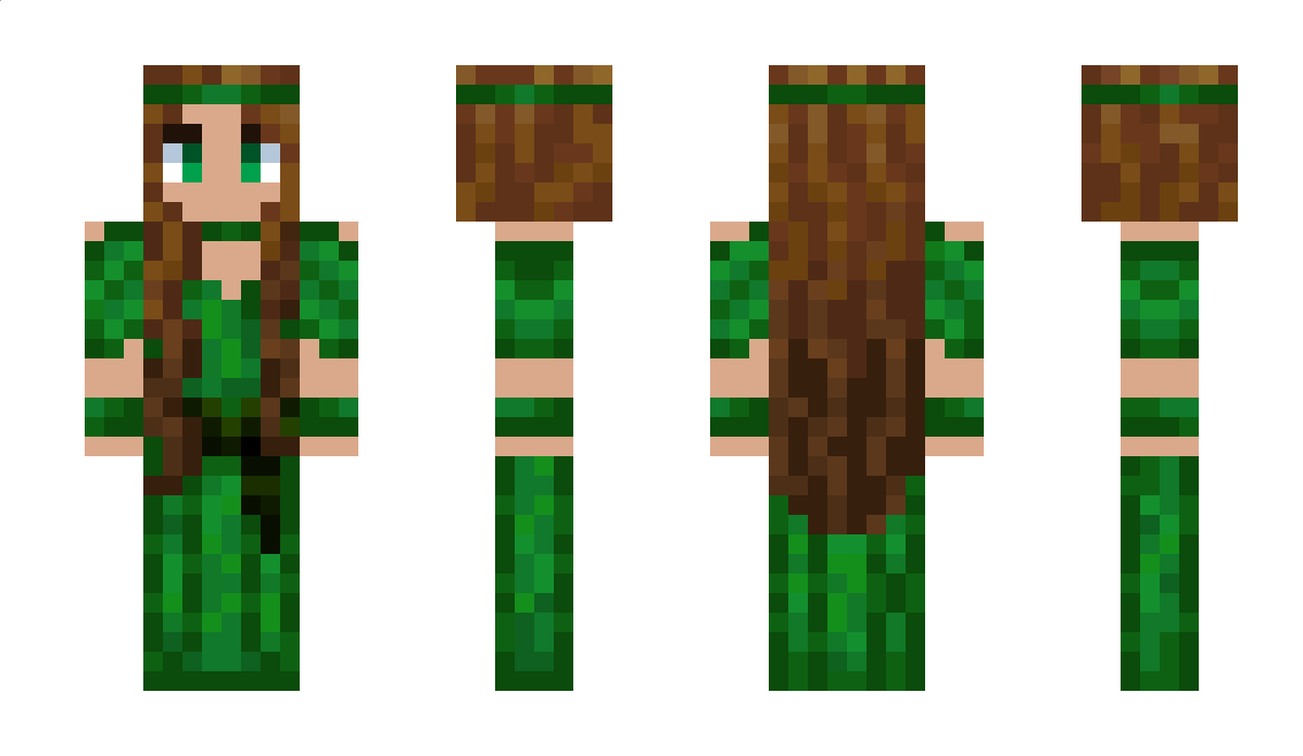 EvergreenGoddess Minecraft Skin