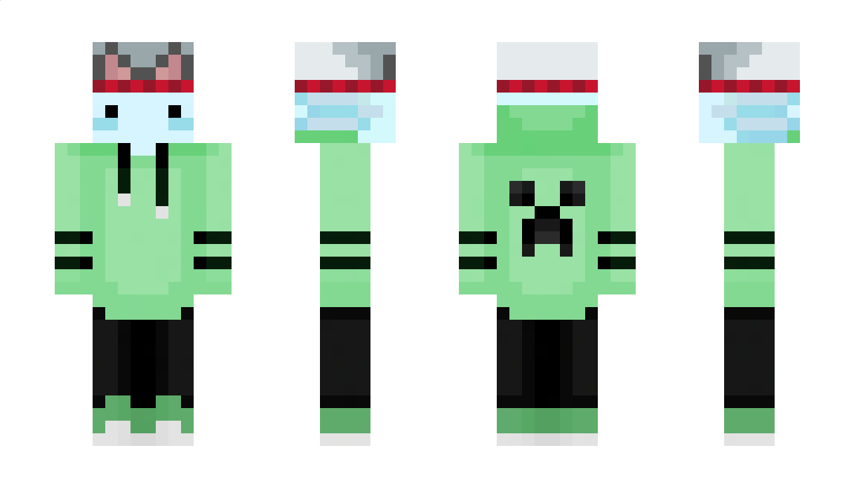 creeper_axolotl Minecraft Skin