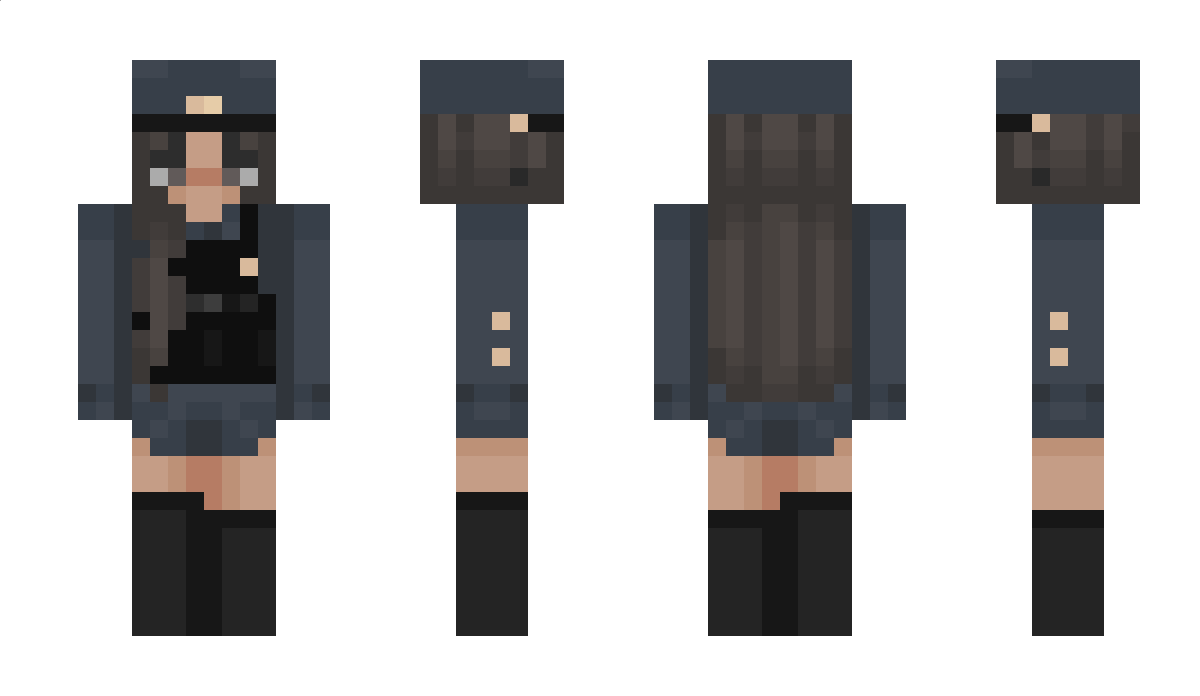 Policewomen Minecraft Skin