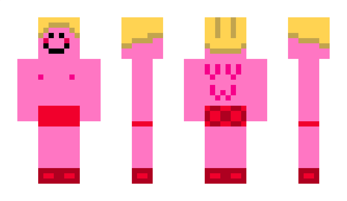 Zbulwersowany Minecraft Skin