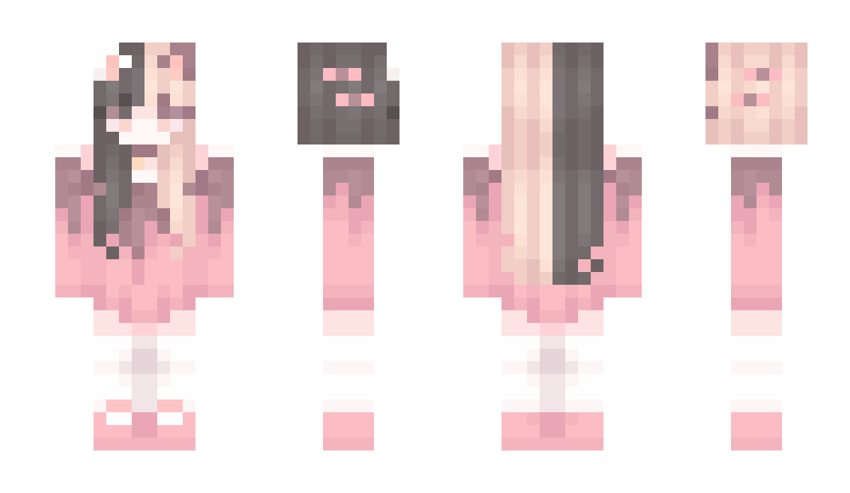 Pinkneko Minecraft Skin
