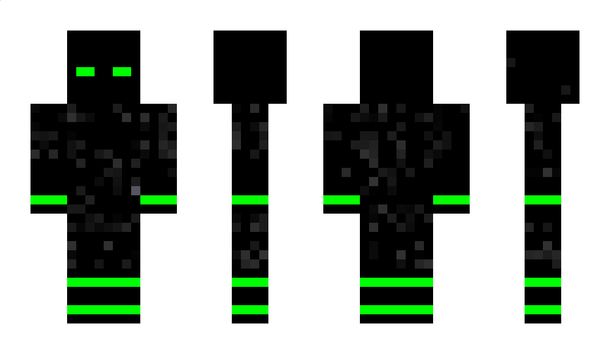 Green_Black Minecraft Skin