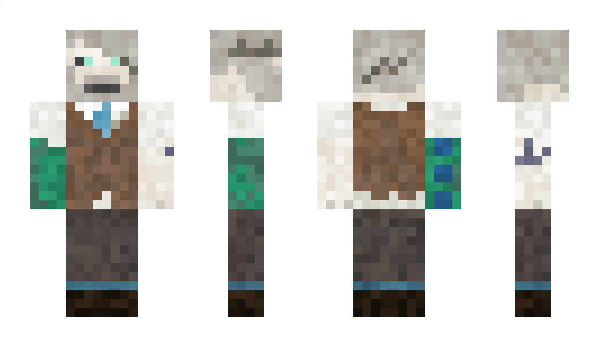 lobotomized Minecraft Skin