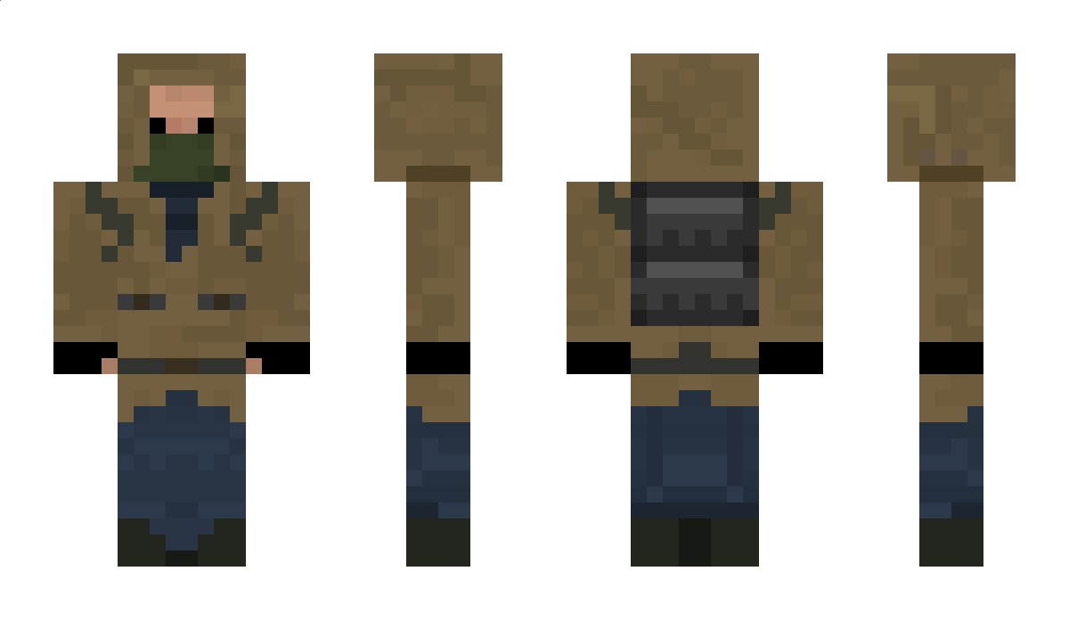 AceRusher Minecraft Skin